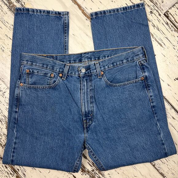 Levi’s 505 men’s 36x30 medium wash 
Excellent Condition! - Picture 2 of 7